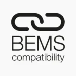 Icon showing BEMS compatibility for integration with building energy management systems.
