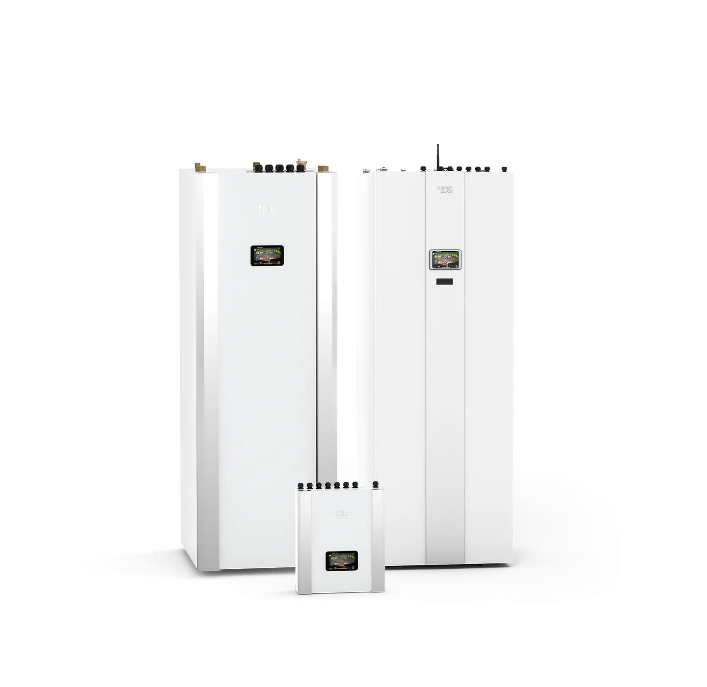 R32 monobloc heat pump indoor units.