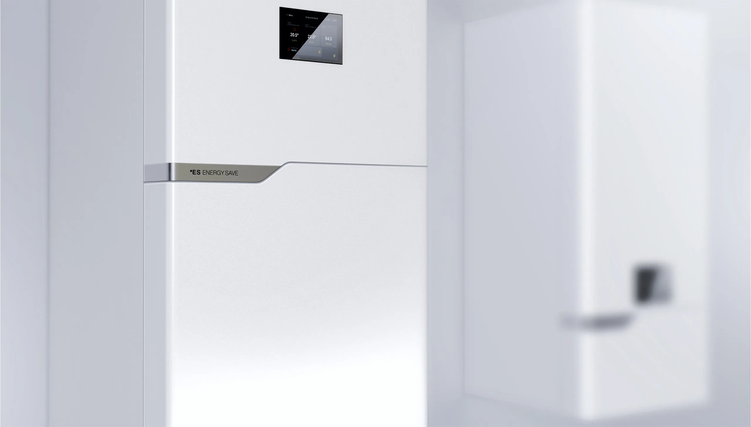 Showing two R290 redidential indoor units. One in focus and one in the background.